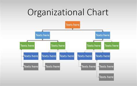 Free Org Chart Powerpoint Template