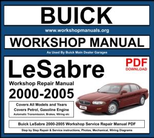 Free PDF: 2000 Buick Lesabre Repair Manual Free PDF Reader