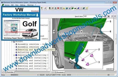 Free PDF: 2000 Volkswagen Golf Service Manual Download pdf Kindle Editon