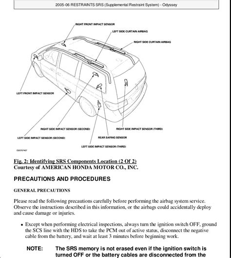 Free PDF: 2007 Honda Odyssey Service Manual Download PDF Epub