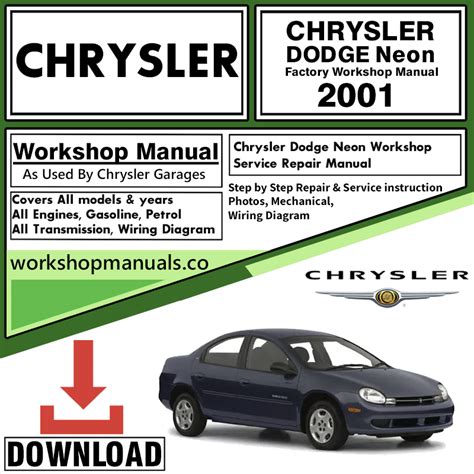 Free PDF: Chrysler Neon Service Manual PDF Doc