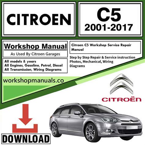 Free PDF: Citroen C5 Workshop Repair Service Manual PDF Epub