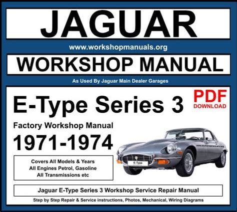 Free PDF: Jaguar E Type Workshop Manual Download pdf Reader