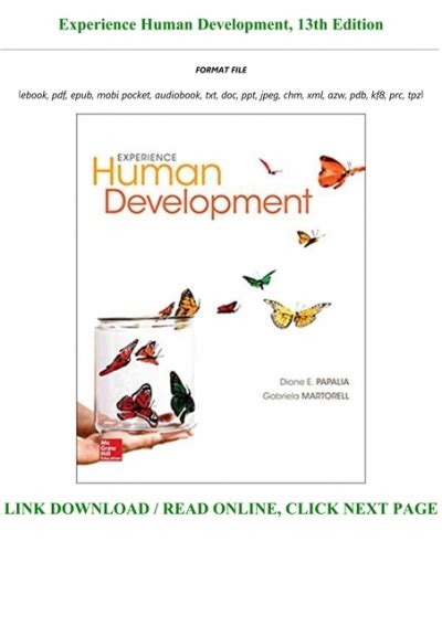 Free PDF Experience Human Development Reader