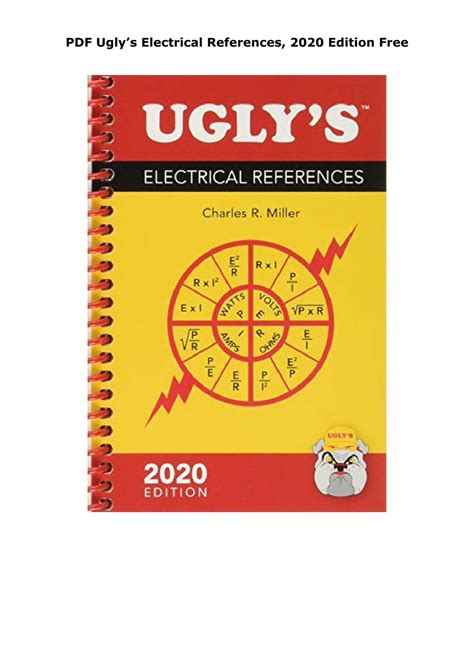 Free Pdf: Uglys Electrical Reference 2014 Pdf PDF PDF