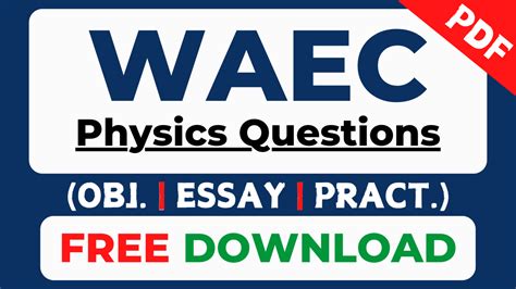 Free Physics Answers Waec 2014 Kindle Editon