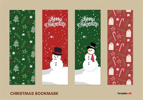 Free Printable Bookmarks For Christmas