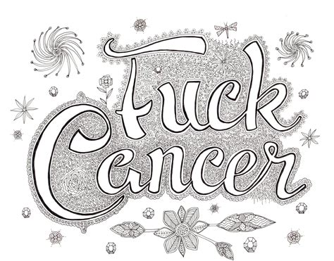 Free Printable Cancer Coloring Pages