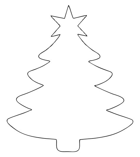 Free Printable Christmas Tree Pattern