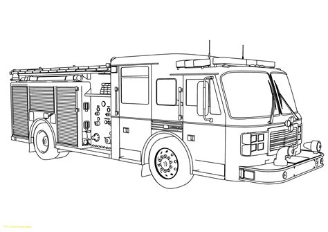 Free Printable Coloring Pages Of Fire Trucks
