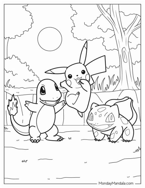 Free Printable Coloring Pages Of Pokemon