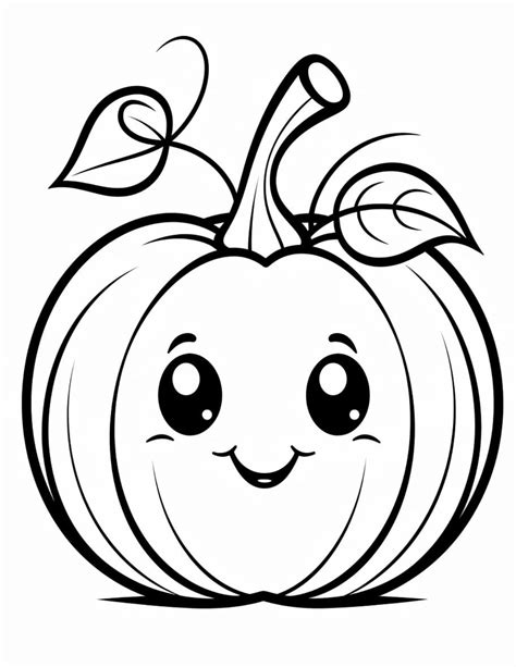 Free Printable Coloring Pictures Of Pumpkins