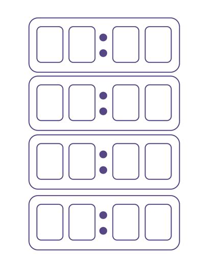 Free Printable Digital Clock Template