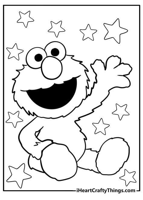 Free Printable Elmo Coloring Sheets