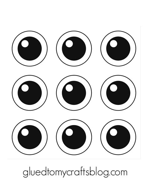 Free Printable Eyeballs