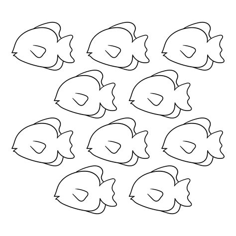 Free Printable Fish Pattern