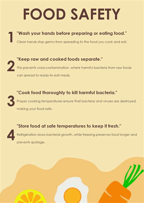 Free Printable Food Safety Posters