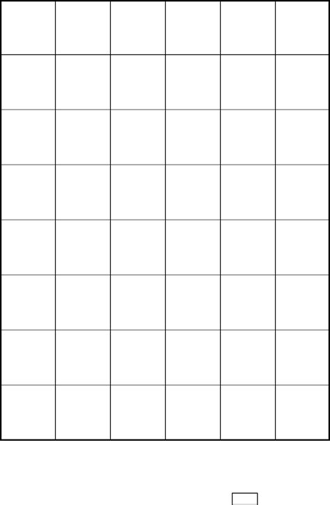 Free Printable Grid Paper 1 Inch