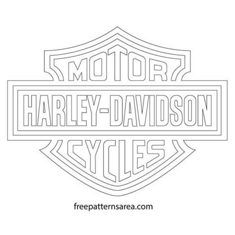 Free Printable Harley Davidson Stencils