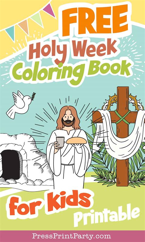 Free Printable Holy Week Coloring Pages