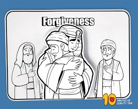 Free Printable Joseph Forgives His Brothers Craft