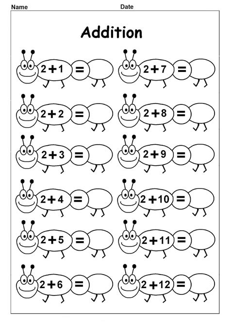 Free Printable Kindergarten Math Worksheets Printable