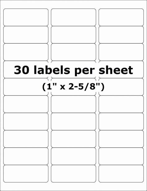Free Printable Mailing Labels