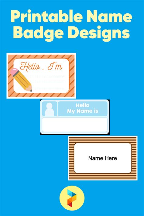 Free Printable Name Badges