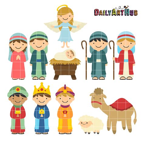 Free Printable Nativity Clipart