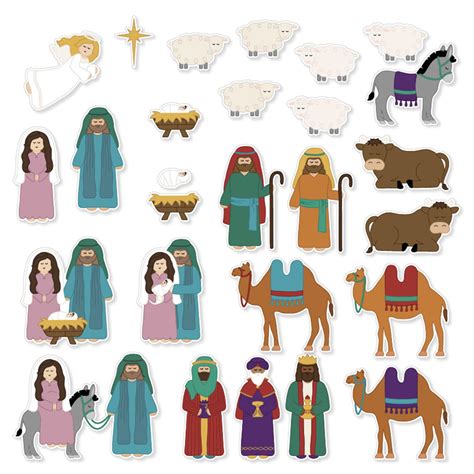 Free Printable Nativity Set