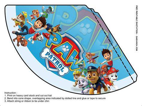 Free Printable Paw Patrol Party Decorations