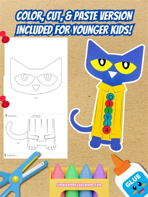 Free Printable Pete The Cat Template