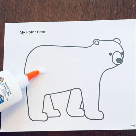 Free Printable Polar Bear Template