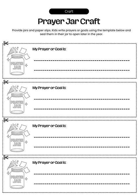 Free Printable Prayer For New Year Worksheets For Kids