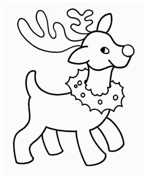 Free Printable Preschool Christmas Coloring Pages