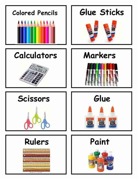 Free Printable Preschool Classroom Labels
