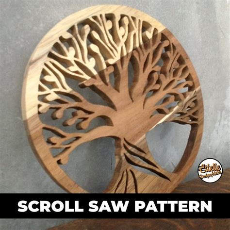 Free Printable Scroll Saw Tree Of Life Patterns