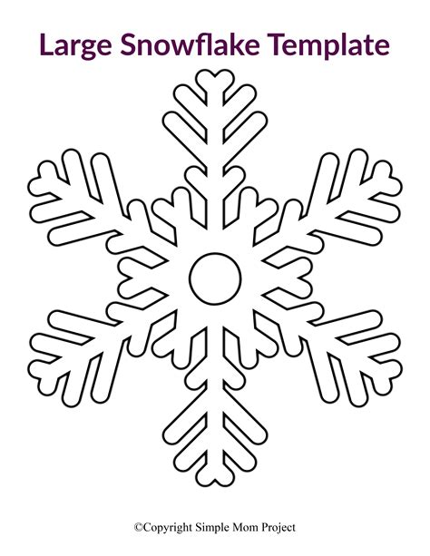 Free Printable Snowflakes