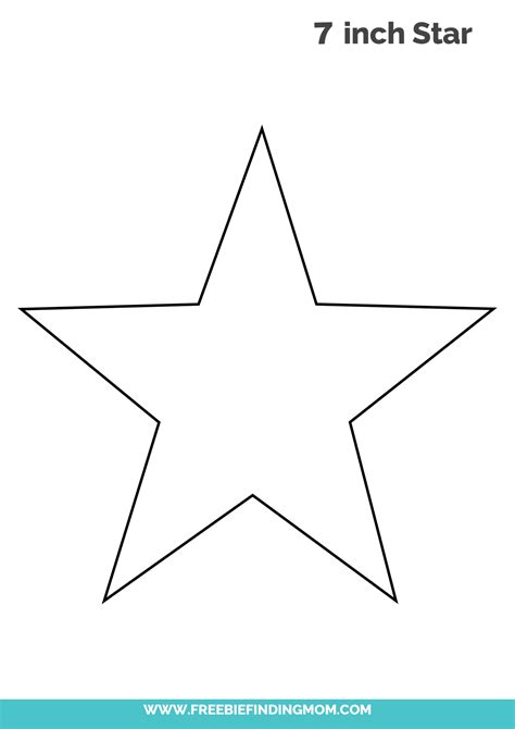 Free Printable Star