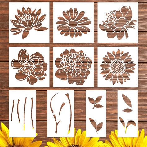 Free Printable Stencils Of Flowers