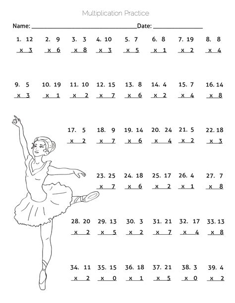 Free Printable Test On Understanding Multiplication 3rd Grade
