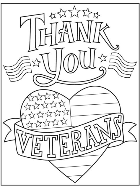 Free Printable Veterans Day Cards To Color