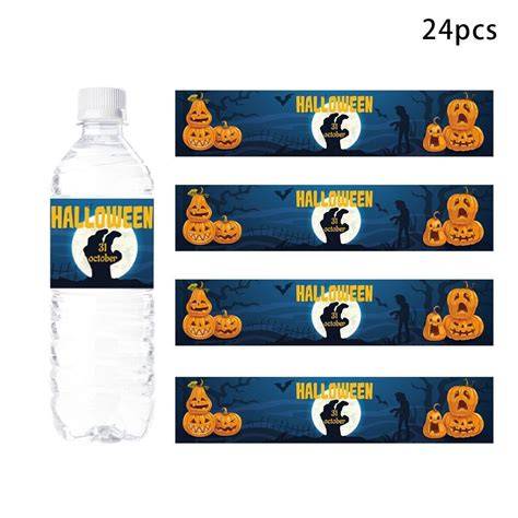 Free Printable Water Bottle Labels For Halloween