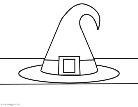 Free Printable Witch Hat Template