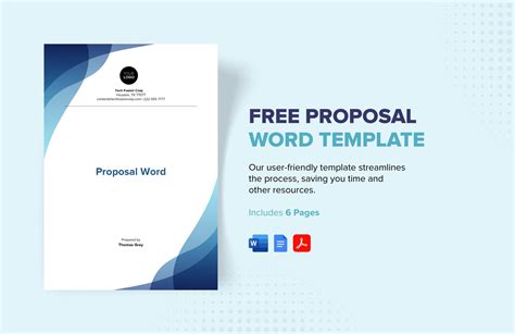 Free Proposal Template Word