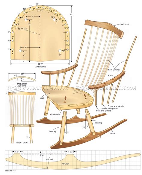 Free Rocking Chair Plans Templates