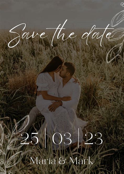 Free Save The Date Online Templates
