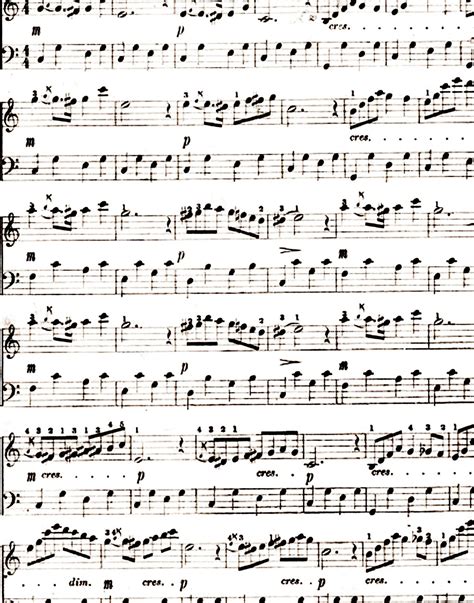 Free Sheet Music Printables