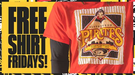 Free Shirt Fridays: A Pittsburgh Pirates Tradition