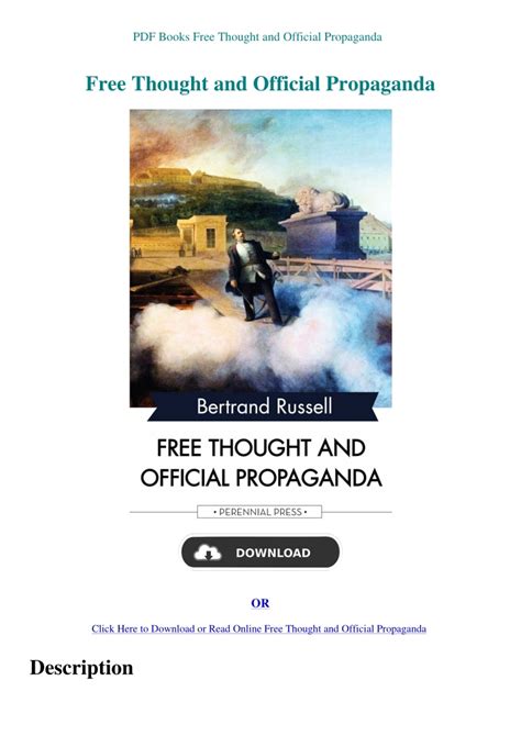 Free Thought and Official Propaganda Doc